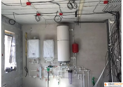 Разводка электрики в частном доме в Москве ИВАНМАСТЕР