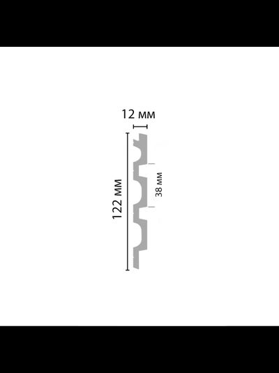 3D стеновая панель DECOMASTER D316 (122*12*2900мм)
