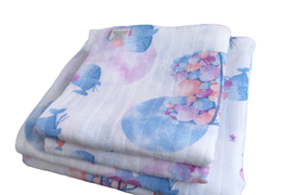 Пеленки муслиновые 6шт  &quot;На воздушных шарах&quot;