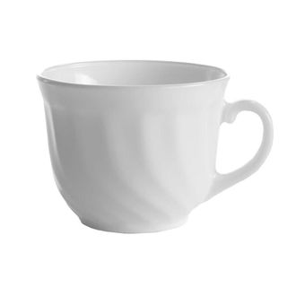 Чашка чайная 220 мл, (блюдце D6925-17), стеклокерамика, Трианон