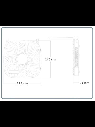 PX-KIT-PG420-20W. Комплект уличного WiFi/LAN видеонаблюдения, видеорегистратор с WiFi модулем и 4 беспроводные видеокамеры, Full HD (4 порта RJ45) (freeip)