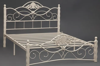 Кровать CANZONA Double Bed Size, 140*200 см, white (белый)