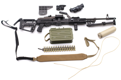 Пулемет Калашникова 1/6 (26060R-B) - Easy&Simple