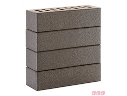 Клинкерный кирпич облицовочный пустотелый ЛСР Эльфюс серебристый гладкий 250х85х65 мм