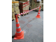 КОМПЛЕКТ : КОНУС ДОРОЖНЫЙ С ЛЕНТОЙ Barrier Belt-Barrier NOVO™ TOP+T ДО 4,5 МЕТРА. C УТЯЖЕЛИТЕЛЕМ 4.2 кг и ВЫСОТОЙ 750 мм, высота в сборе 920 мм. (2)