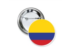 Значок закатной Колумбия