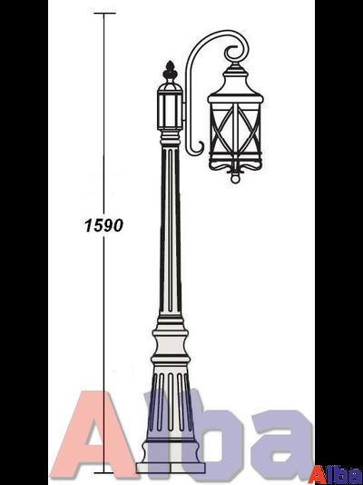 Lucerna 84811/18 Парковый светильник