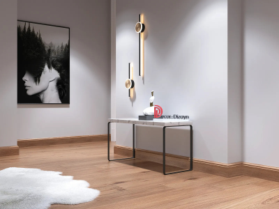 Напольный плинтус Decor-Dizayn 701-90SH, влагостойкий, ударопрочный, 2,4 метра