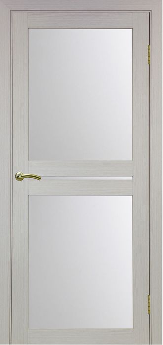 Межкомнатная дверь "Турин-520.222" дуб беленый (стекло сатинато)