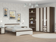 Композиция Спальни Сабрина-2 Венге/Дуб молочный