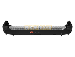 Задний силовой бампер серии Трофи на Toyota LC 80 1990-1997 (03.177.01)