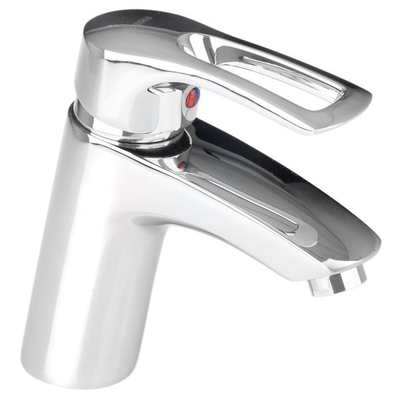 Смеситель для раковины однорычажный, Латунь, Хром, Accoona A9007