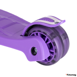 Детский самокат TechTeam Zig Zag 2021 зеленый