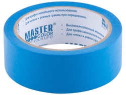 Лента малярная синяя, для наружных работ, 36 мм x 25 м MASTER COLOR 30-6413
