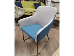 Аренда полукресла Алехандро из искусственной шерсти на металлическом основании