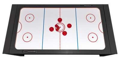 Cтол-трансформер DBO «Twister» 3 в 1 (бильярд, аэрохоккей, настольный теннис, 217 х 107,5 х 81 см, черный)