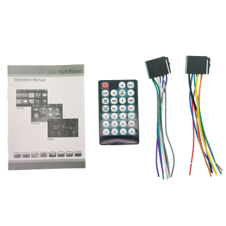 Автомагнитола TDS TS-CAM06, 2DIN, сенсорный цветной экран, 7 дюймов, с пультом, радио, USB, bluetooth