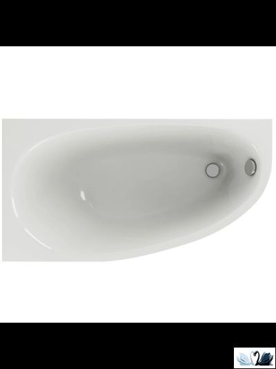 Ванна Azario Kapris 160x90 см AV.0002160, акриловая, левая асимметричной формы