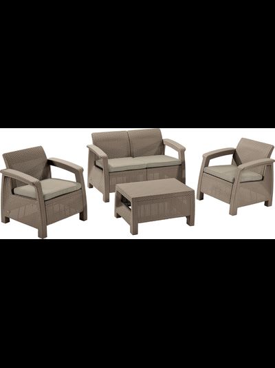 Комплект мебели Корфу Сет капучино