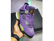 Nike Air Jordan Retro 4 Canyon Purple вблизи