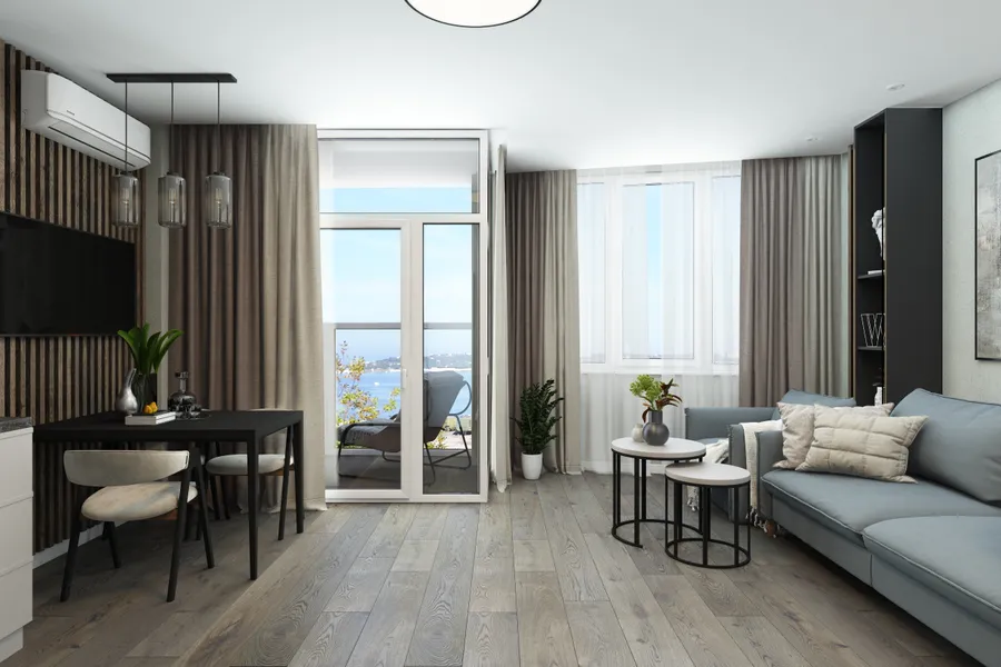 Гарден. Апартаменты 42 м.кв.