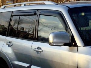 Дефлекторы окон 4 door MITSUBISHI PAJERO III 1999- / MITSUBISHI PAJERO IV 2007-, NLD.SMIPAJ0732