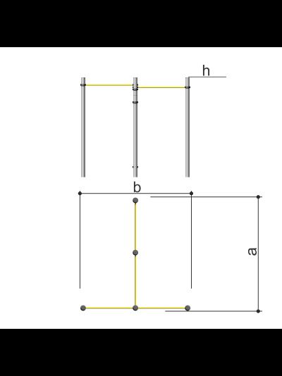 Оборудование спортивное с лестницей Romana 501.37.01