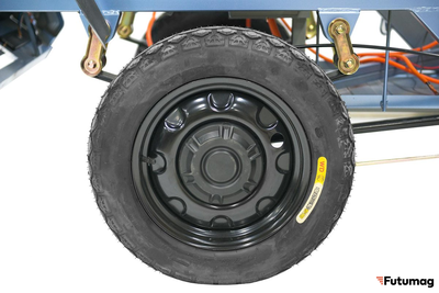 Грузовой электротрицикл Rutrike Вектор Кабина 1500 60V1200W синий