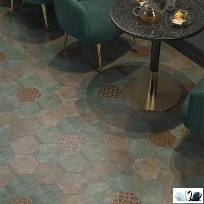 Керамогранит Kerama Marazzi Гроссето 20x23 см зелёный матовый