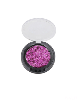 FARRES тени для век Glitter с крупными блестками 1231 тон 01 пурпурный 