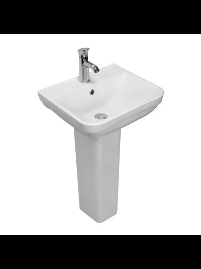 Раковина пьедестальный умывальник SANITA Идеал 50 прямоугольный 504х428мм