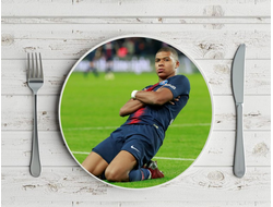 Тарелка Kylian Mbappe Lottin, Килиан Мбаппе Лоттен №5