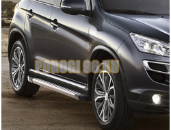 Пороги на Peugeot 4008 (2012-…) Bmw-style V2