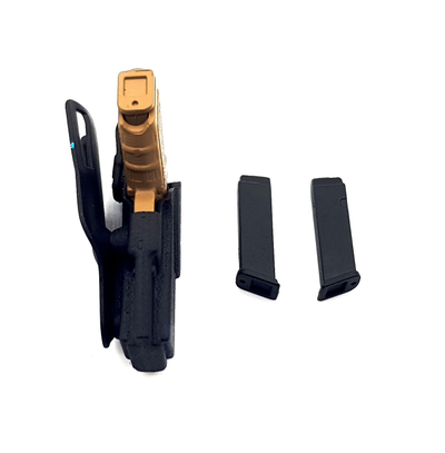 Glock с кобурой и 2 магазина 1/6 (FS-73030) - FLAGSET