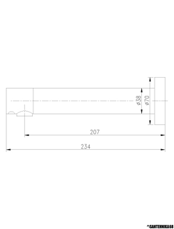 Смеситель для умывальника встраиваемый, бесконтактный сенсорный Lemark PROJECT LM4651CE