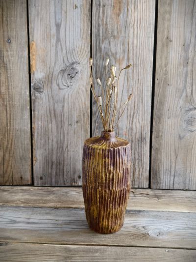 Продана. Ваза керамическая Ваби Саби