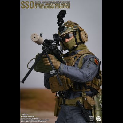 Боец сил специальных операций (ССО) РФ - Коллекционная ФИГУРКА 1/6 Russian Special Operations Forces (SSO) (26060R-B) - Easy&amp;Simple