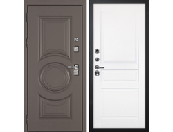 Входная дверь Плаза с панелью Смальта 1