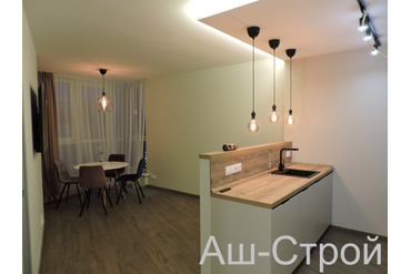 Капитальный ремонт однокомнатной квартиры в ЖК Новая Звезда