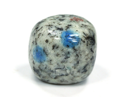 Азурит в альбите, "Пакистанская яшма К2", галтовка, Пакистан (21*20*18 мм, 16,4 г) №26489