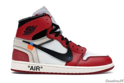 Nike-Air Jordan 1 Retro High Off-White Chicago  Мужские  купить в Екатеринбурге