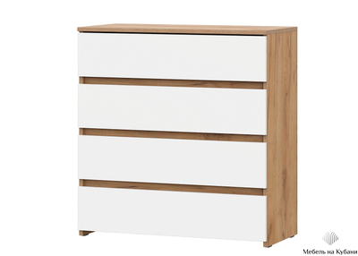 Некст набор мебели для спальни Дуб Золотой / Белая шагрень