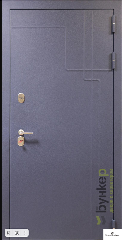 Дверь с терморазрывом Бункер Лайт Медь/Дуб эко