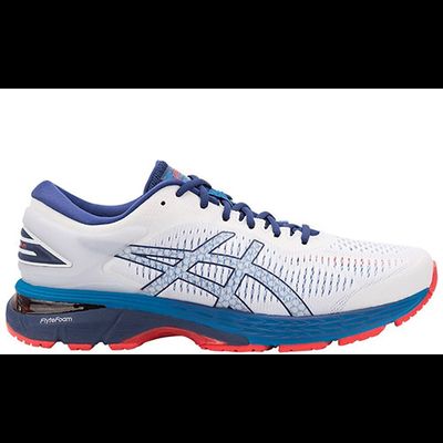 Asics Gel Kayano 25 Белые с синим