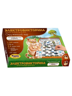 Настольная игра Электровикторина Окружающий мир