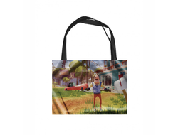 Сумка-шоппер Привет Сосед/ Hello Neighbor №12