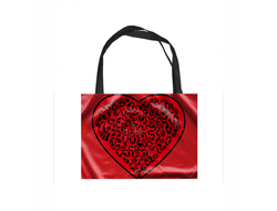 Сумка-шоппер для влюбленных, на 14 февраля №6