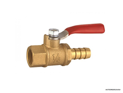 Кран универсальный резьба 1/4  внутренняя-под шланг д.8