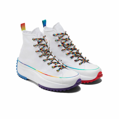 Converse Run Star Hike High Top Pride белые высокие 170824C фото