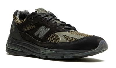 New Balance 991 Made in USA Stone Island - Black Olive